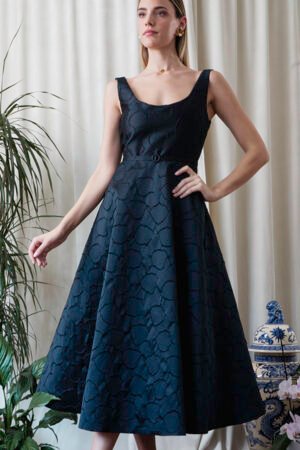 Midnight Orchid Dress